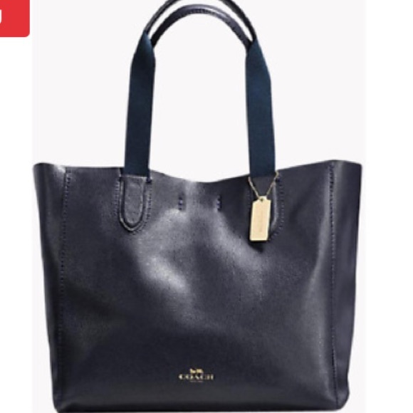 Coach Handbags - Coach black pebbled leather Derby Tote